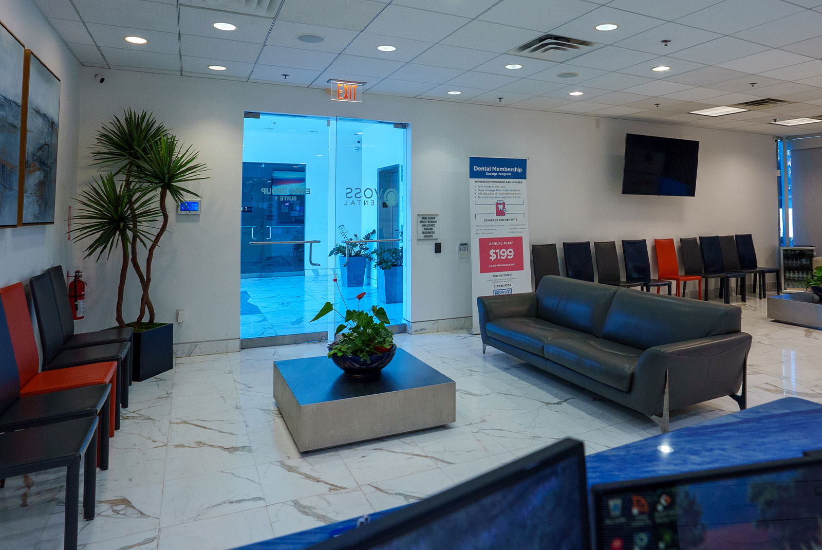 inside lobby