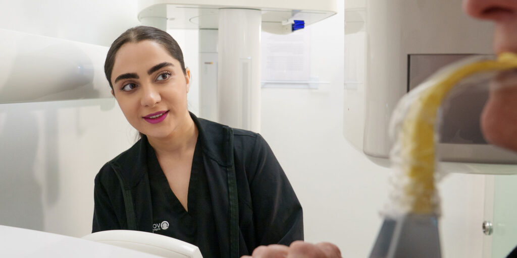 rda taking cbct