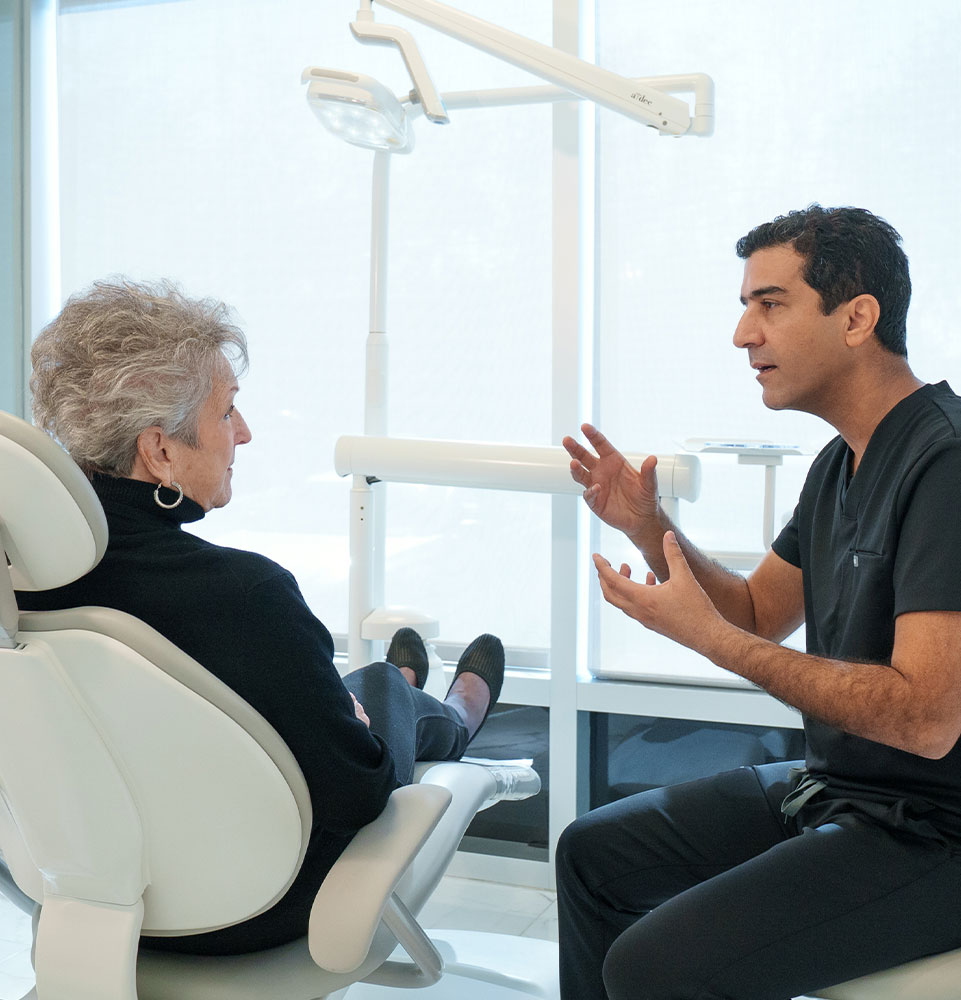 doc talking about procedure